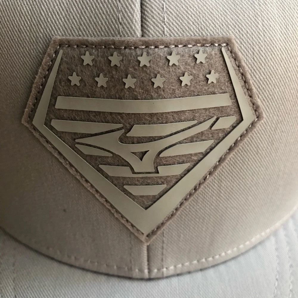New w Tag: Mizuno RB Diamond Patch SnapBack Hat. One Size